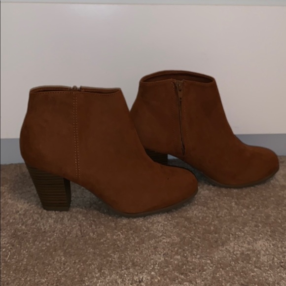 Brown Booties - Picture 1 of 4